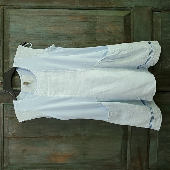 XCVI Linen/Cotton Sleeveless Mini Dress, Size S, NWOT - Picture 1 of 8